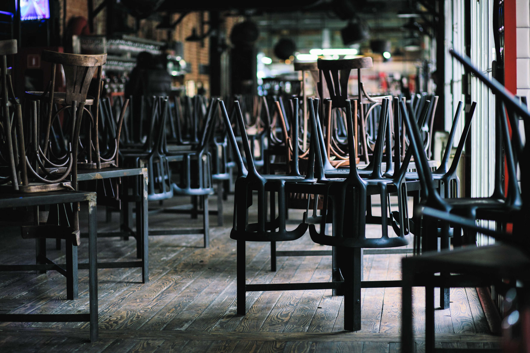 Empty restaurant